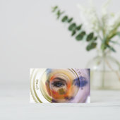 Minimalistische elegante Fotografie Visitenkarte (Stehend Vorderseite)