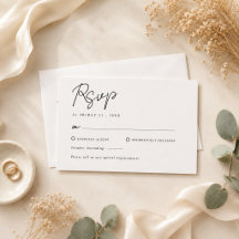 Minimalistische elegante Hochzeit