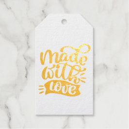 Minimalistische Elegante Kalligraphie Made with Li Geschenkanhänger