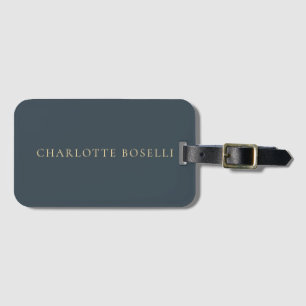 Minimalistische Elegante Klassische Professionelle Gepäckanhänger