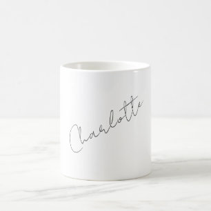 Minimalistische Elegante Klassische Professionelle Kaffeetasse