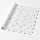 Minimalistische Elegante Mama Geschenkpapier (Ungerollt)