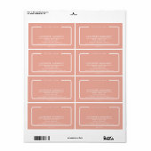 Minimalistische, elegante, moderne Verpackung (Vorne)