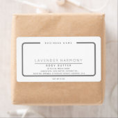 Minimalistische, elegante, moderne Verpackung (Insitu)