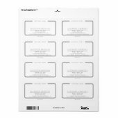 Minimalistische, elegante, moderne Verpackung (Vorne)