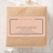 Minimalistische, elegante, moderne Verpackung (Insitu)