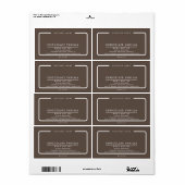 Minimalistische, elegante, moderne Verpackung (Vorne)