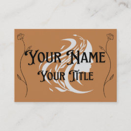 Minimalistische elegante Salon Business Card Visitenkarte