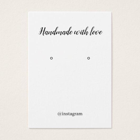 Minimalistische ElementarImitate Gold Heart Earrin (Vorderseite)