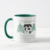 MINIMALISTISCHE ERSTE CHRISTMAS IN UNSEREM NEUEN Z TASSE (Links)