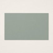 Minimalistische Eucalyptus Baby Name Suggestionen (Rückseite)