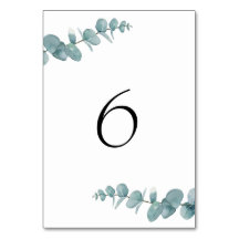 Minimalistische Eukalyptus botanisch