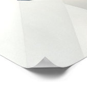 Minimalistische facettierte Geometrie Poster (Ecke)