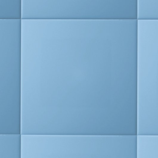 Minimalistische Farbdichte Blau Fliese