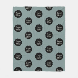 Minimalistische Farbe für Unternehmen Fleecedecke