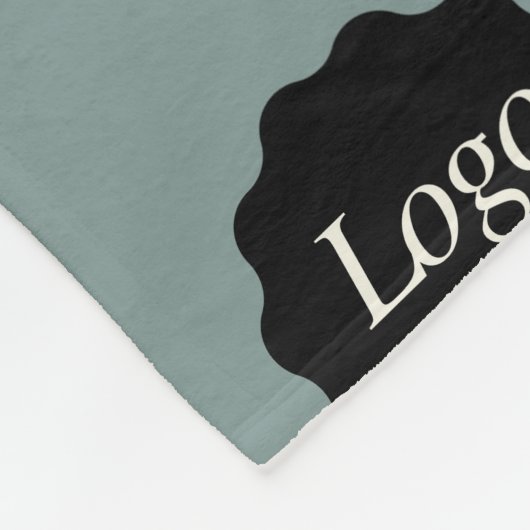 Minimalistische Farbe für Unternehmen Fleecedecke (Ecke)