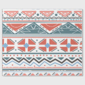 Minimalistische Farbmuster - Moderne Geometrische Geschenkpapier (Flach)