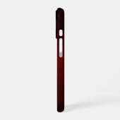 Minimalistische Farbstreifen mit Monogramm iPhone 16 Hülle (Linke Seite)