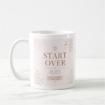 Minimalistische feminine Kaffeetasse