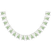 Minimalistische Fern-Dekorationsfahnen Wimpelkette (Alle)