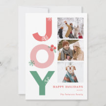 Minimalistische, fette Script Joto Collage Familie