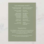 Minimalistische fette Textmarkierungen Hochfahren Programm (Rückseite)