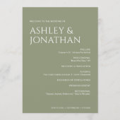 Minimalistische fette Textmarkierungen Hochfahren Programm (Vorderseite)