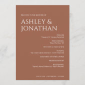 Minimalistische fette Textmarkierungen Hochfahren Programm (Vorderseite)