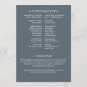 Minimalistische fette Textmarkierungen Hochfahren Programm (Rückseite)