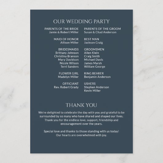 Minimalistische fette Textmarkierungen Hochfahren Programm (Rückseite)