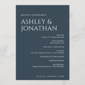 Minimalistische fette Textmarkierungen Hochfahren Programm (Vorderseite)