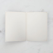 Minimalistische Florale Rosen-Kunstkarte Karte (Innenseite)