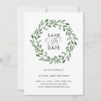 Minimalistische Foliage | Foto Back Wedding