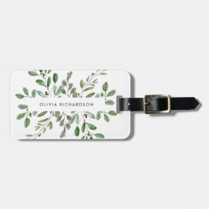 Minimalistische Foliage Gepäckanhänger