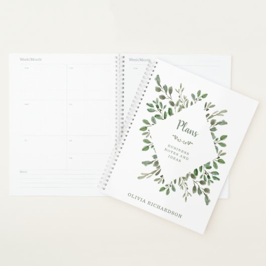 Minimalistische Foliage Planer (Anzeige)