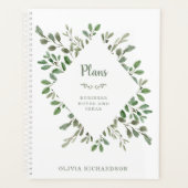 Minimalistische Foliage Planer (Vorderseite)
