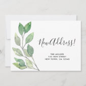 Minimalistische Folien, die wir verschoben haben Ankündigung (Vorderseite)