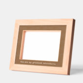 Minimalistische Foto- und Schreibmaschinenuntersch Geätzte Rahmen (Links)