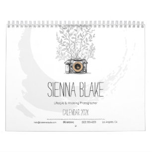 Minimalistische Fotografie Inspirationswand Kalender