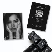 Minimalistische Fotografie Volles Foto Stilvoll Visitenkarte
