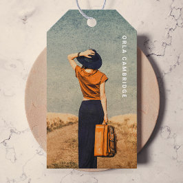 Minimalistische Fotografie Vollständiges Foto Einf Geschenkanhänger