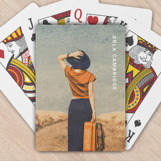 Minimalistische Fotografie Vollständiges Foto Einf Spielkarten