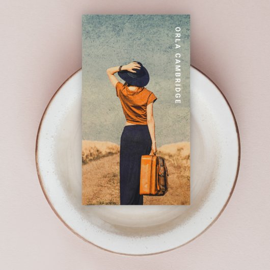 Minimalistische Fotografie Vollständiges Foto Einf Visitenkarte