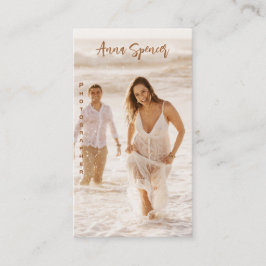 Minimalistische Fotografie Vollständiges Foto Einf Visitenkarte