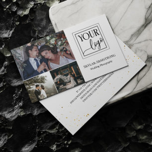 Minimalistische Fotografin für Ihre Logokombinatio Visitenkarte