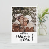 Minimalistische Fotos Erste Weihnachten als Mr. un (Stehend Vorderseite)