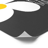 Minimalistische Freundlichkeit ist wichtig für abs Poster (Ecke)