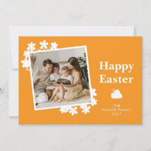 Minimalistische Frühlings-Oster-Persönliche Famili Feiertagskarte