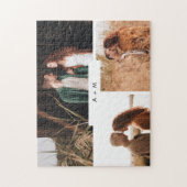 Minimalistische Galerie mit 3 Fotos Puzzle (Vertikal)