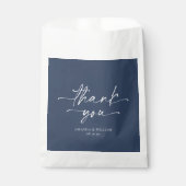 Minimalistische Gastgeschenk Hochzeit Geschenktütchen (Vorderseite)